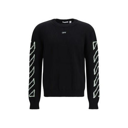 Off-White Zwarte Katoenen Sweatshirt