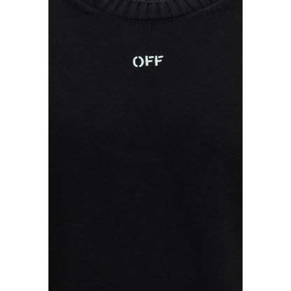 Off-White Zwarte Katoenen Sweatshirt