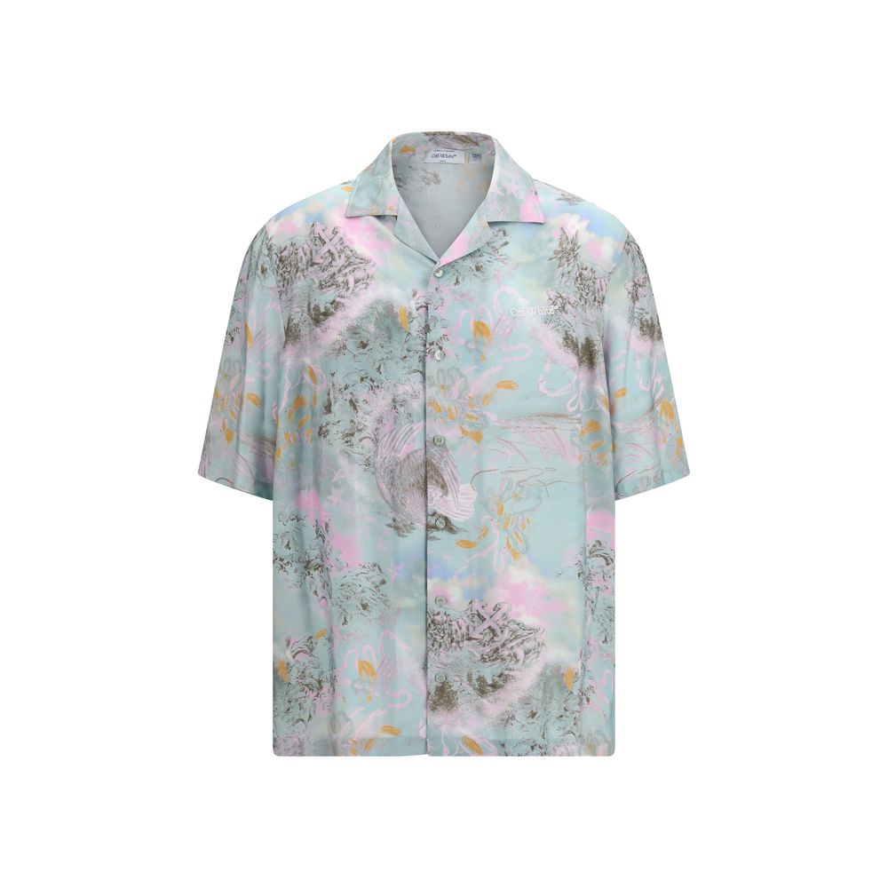 Off-White Multicolor Viscose Pattern Shirt - SS26