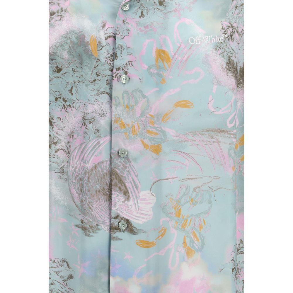 Off-White Multicolor Viscose Pattern Shirt - SS26
