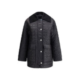 Ganni Gray Nylon Down Jacket for Women - Stylish & Warm