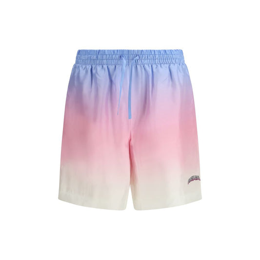 Casablanca Multicolor Zijden Bermuda Shorts