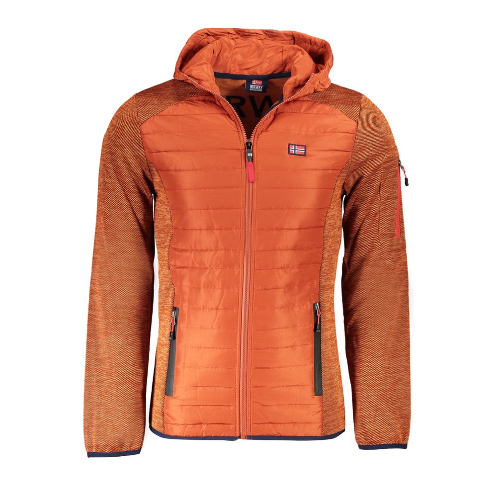 Noorwegen 1963 Marrone Polyester Herenjack