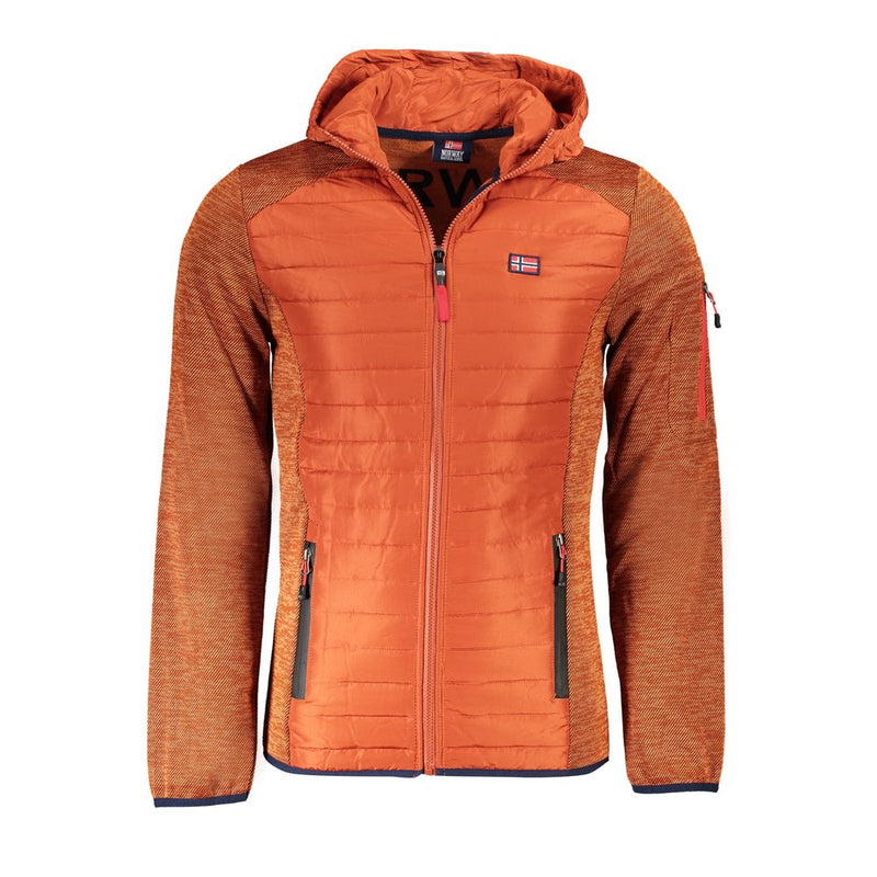 Noorwegen 1963 Marrone Polyester Herenjack