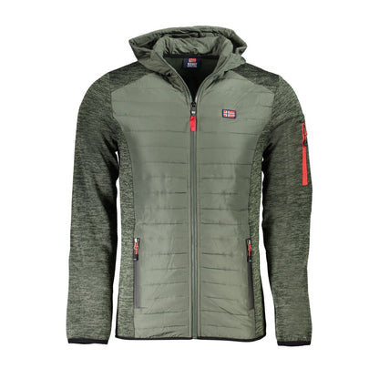Noorwegen 1963 Groene Polyester Herenjas