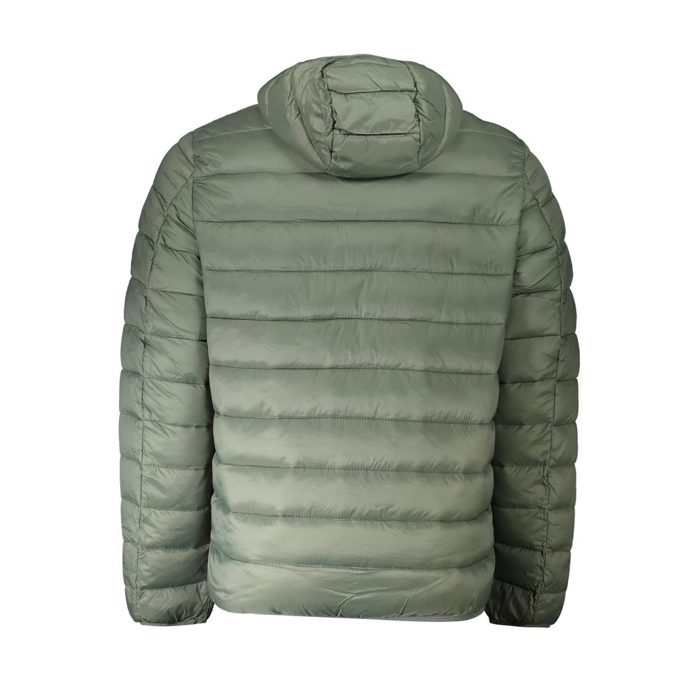 Norway 1963 Green Polyamide Hooded Jacket for Men
