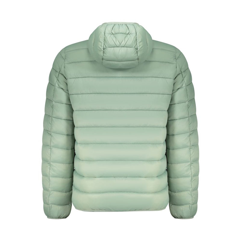 Norway 1963 Green Polyamide Men's Jacket with Hood