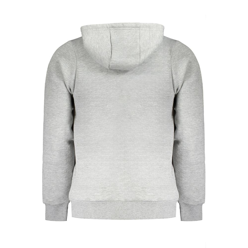 Norway 1963 Sweatshirt en Coton Grigio pour Homme avec Capuche