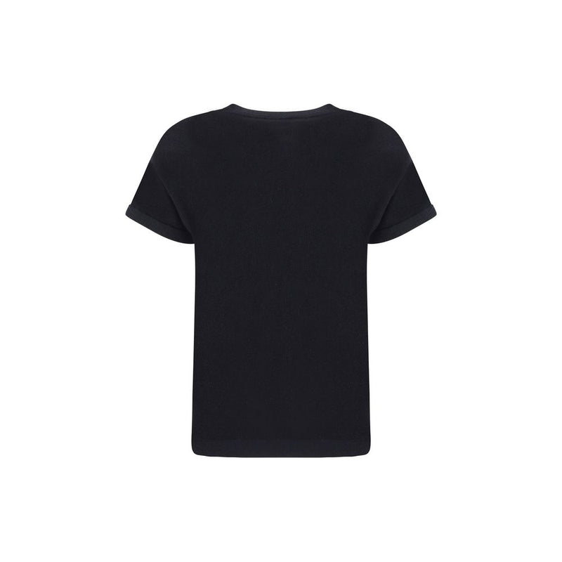 Brunello Cucinelli Black Nylon T-Shirt - Luxurious Casual Wear