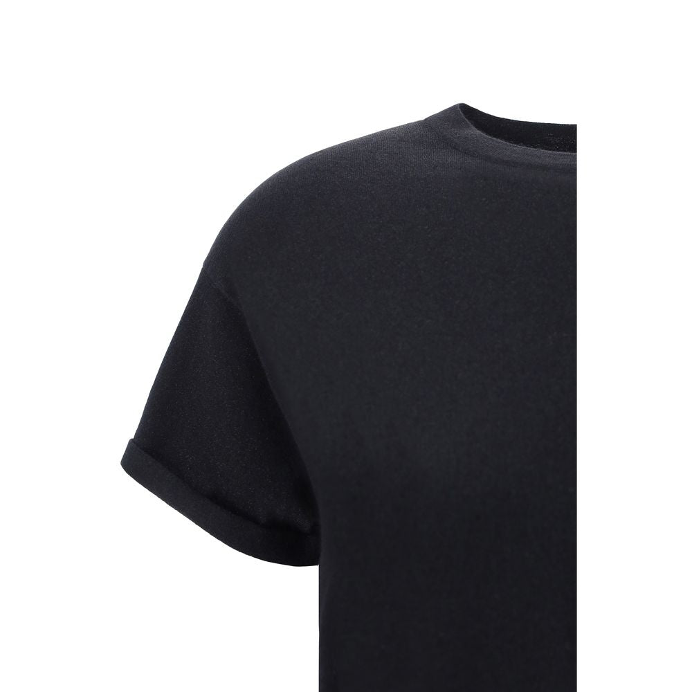 Brunello Cucinelli Black Nylon T-Shirt - Élégance et Confort