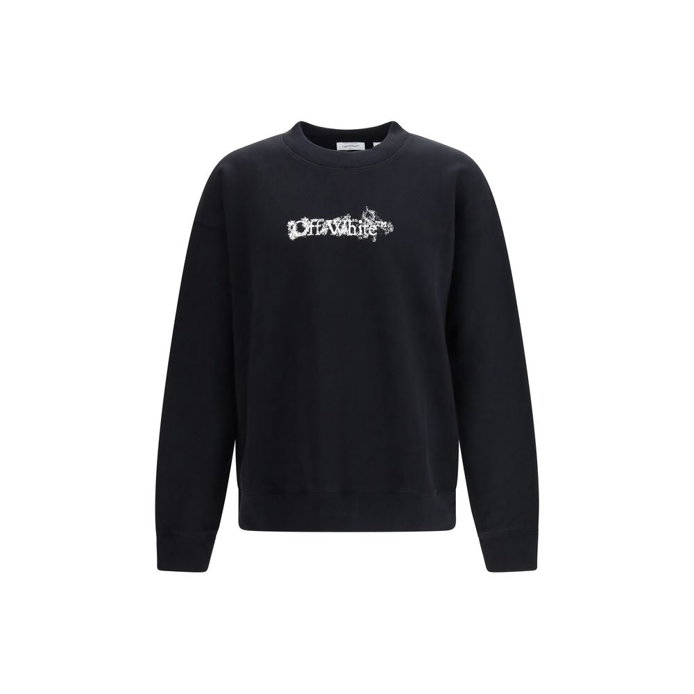 Off-White Zwarte Katoenen Sweatshirt