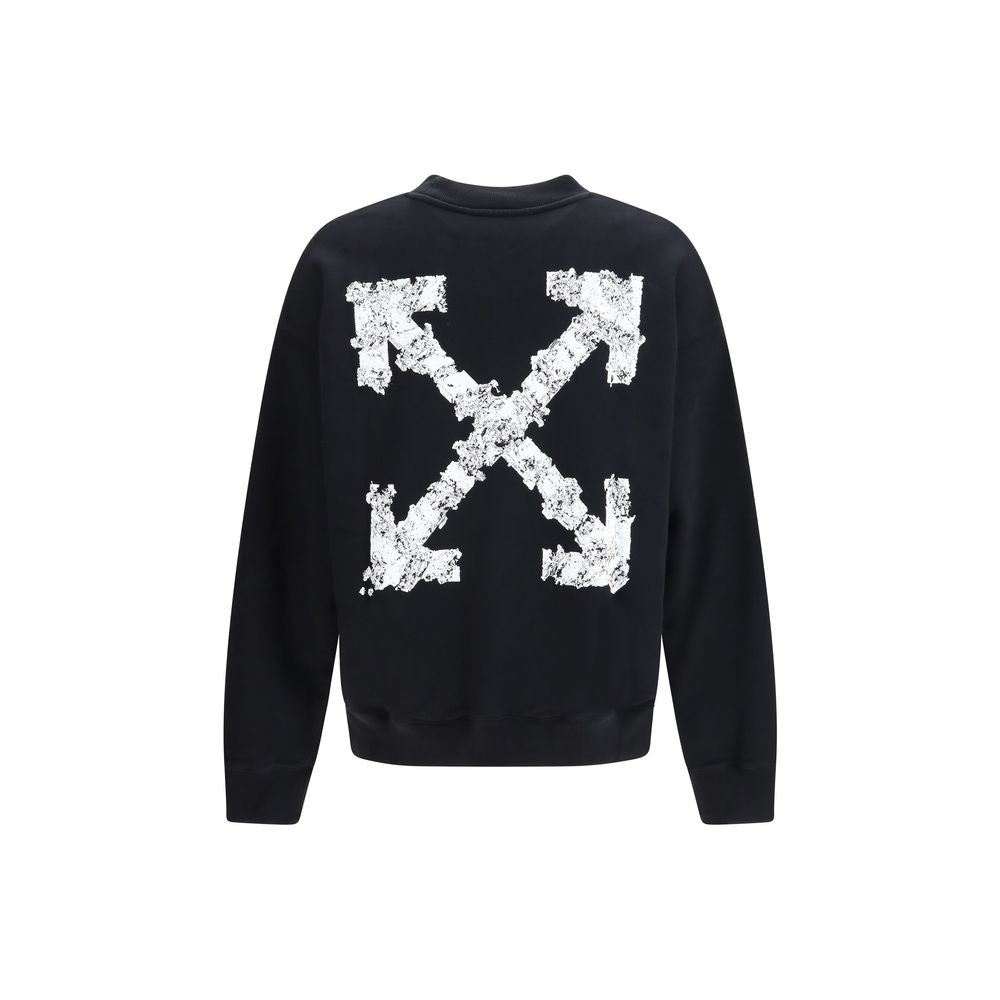 Off-White Zwarte Katoenen Sweatshirt