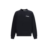 Off-White Skate Logo Black Cotton Sweatshirt