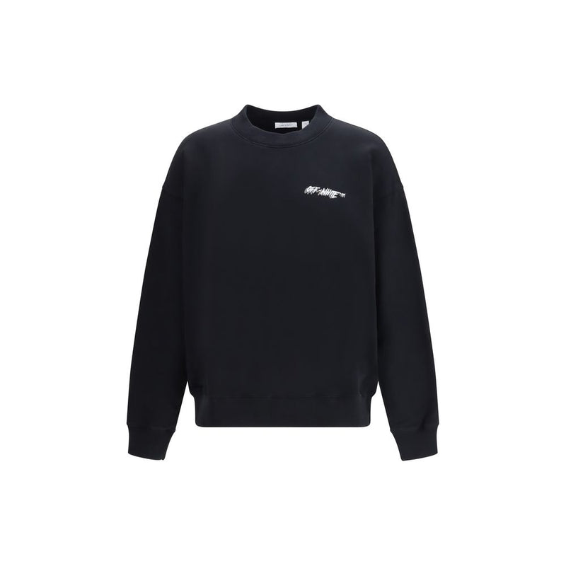 Off-White Zwarte Katoenen Sweatshirt