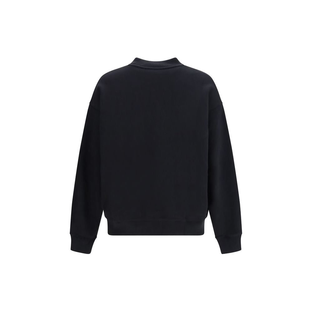 Off-White Skate Logo Black Cotton Sweatshirt