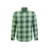 Chemise à motif bicolore en coton Tom Ford
