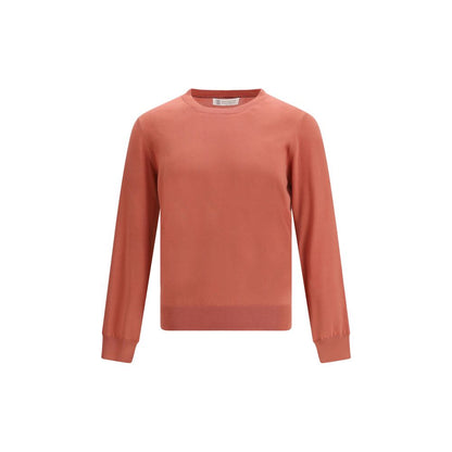 Brunello Cucinelli Oranje Katoenen Sweatshirt