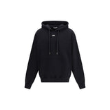 Off-White Skate Hoodie - Black Cotton Sweatshirt