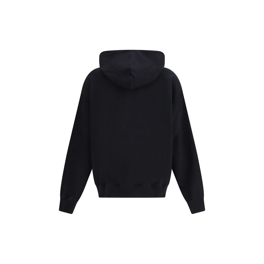 Off-White Skate Hoodie - Black Cotton Sweatshirt