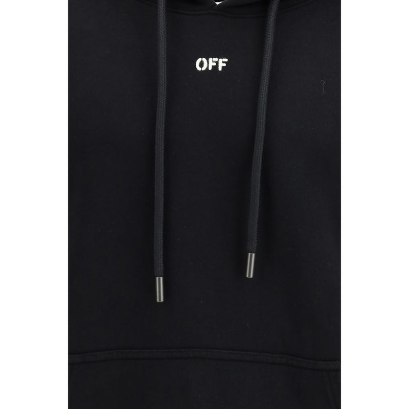 Off-White Zwarte Katoenen Sweatshirt
