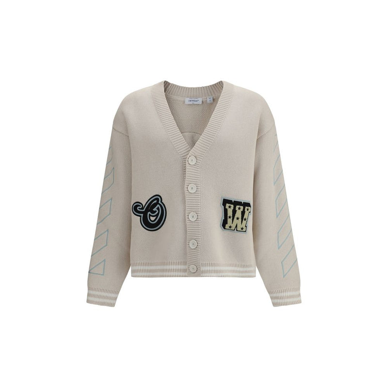 Off-White Beige Katoenen Vest