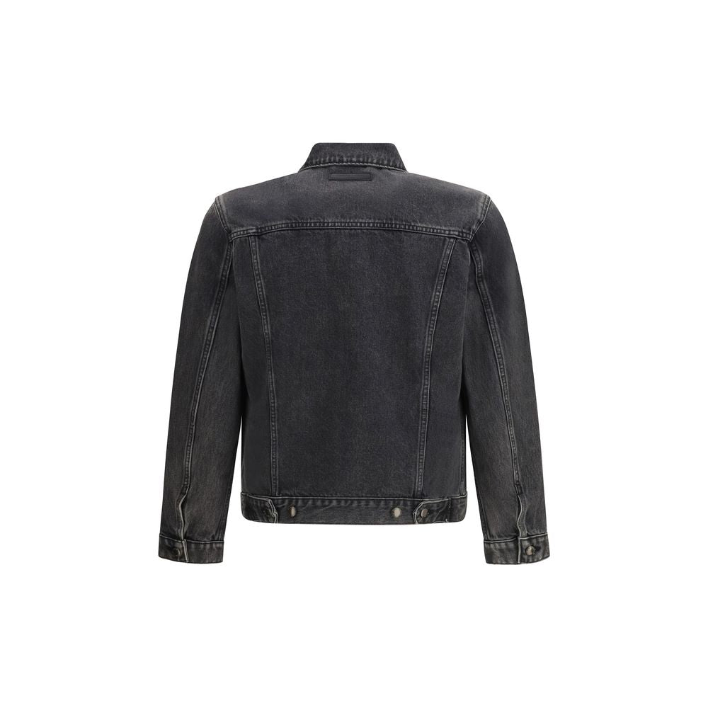 7FOR Grijze Katoenen Denim Jasje