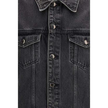 7FOR Grijze Katoenen Denim Jasje