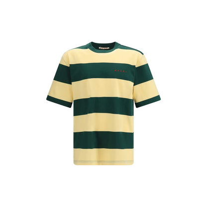 T-shirt en coton multicolore Marni