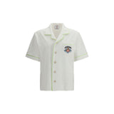 Casablanca White Denim Shirt - Elegant and Versatile