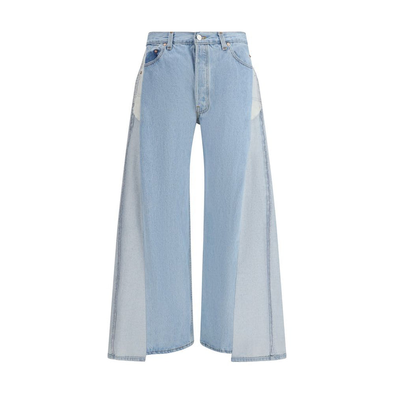 E.L.V. DENIM Maya Blue Wide Leg Jeans for Women