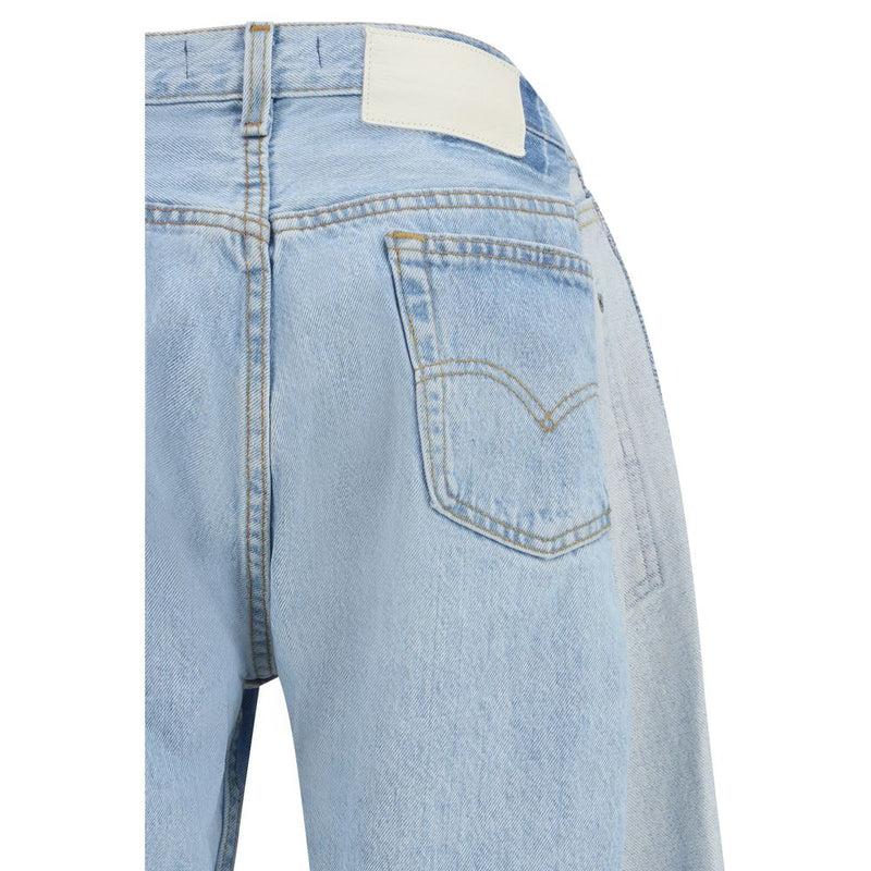 E.L.V. DENIM Maya Blue Wide Leg Jeans for Women