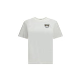 PINKO Strepitoso T-Shirt Femme en Coton Blanc
