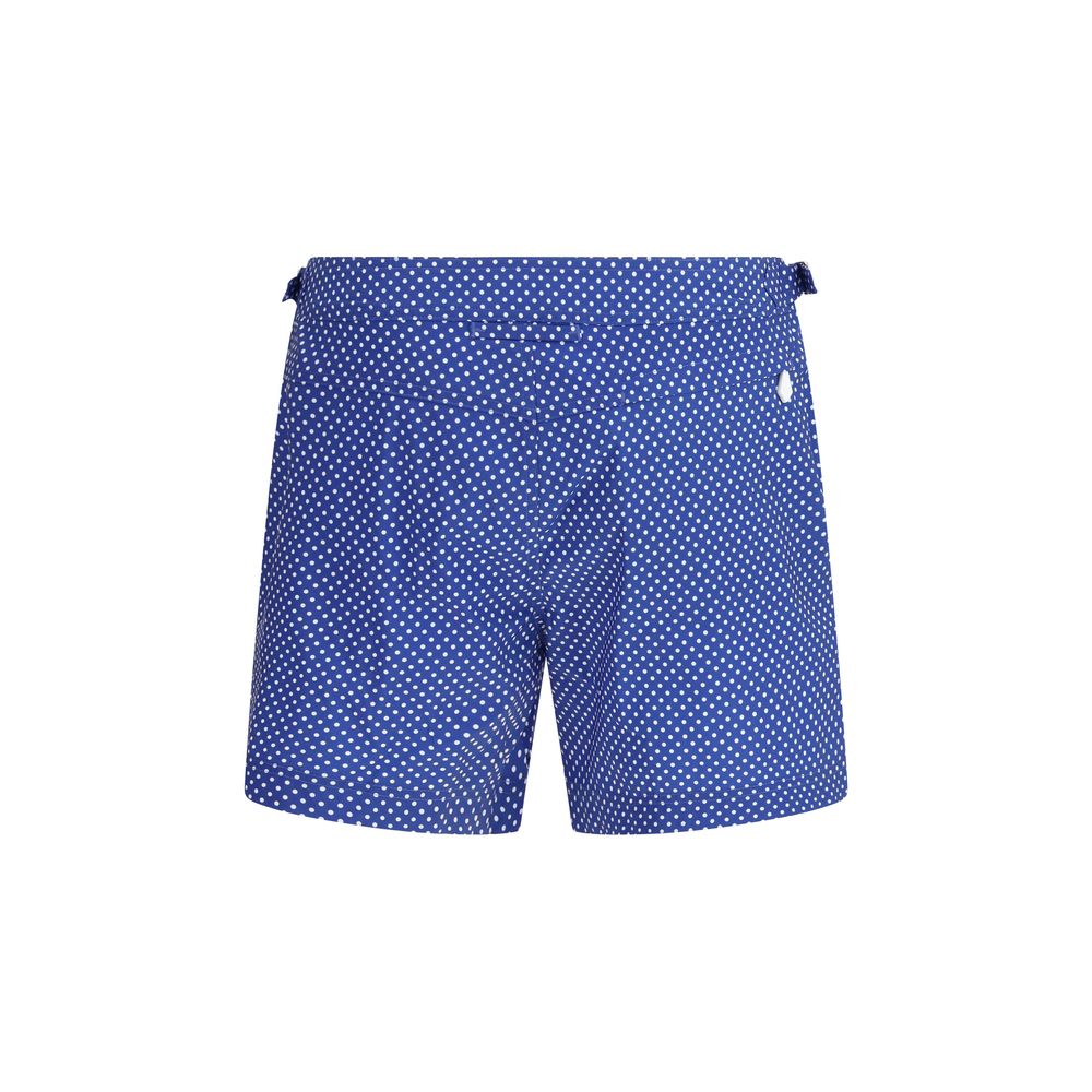 Short bleu en polyester Tom Ford