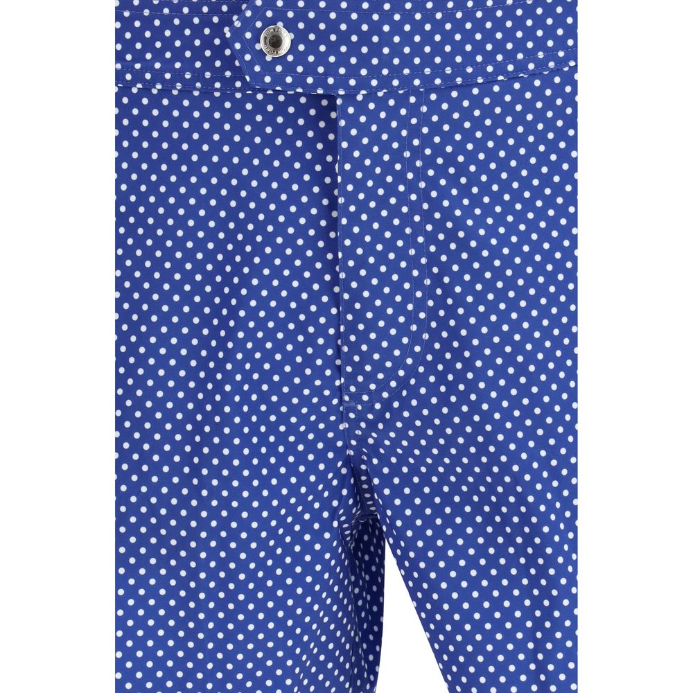Short bleu en polyester Tom Ford