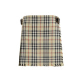 Burberry Multicolor Wool Mini Skirt - SS26 Collection