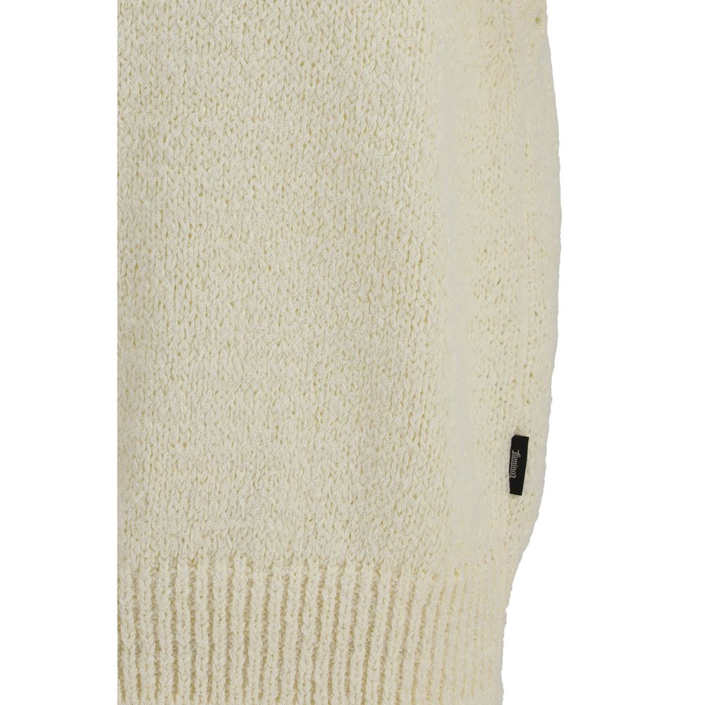 LAMINAR Beige Cotton Sweatshirt for Men