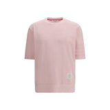 Thom Browne Multicolor 4-Bar Cotton T-Shirt for Men