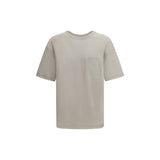 Lemaire Beige Cotton T-Shirt - Sophisticated Comfort