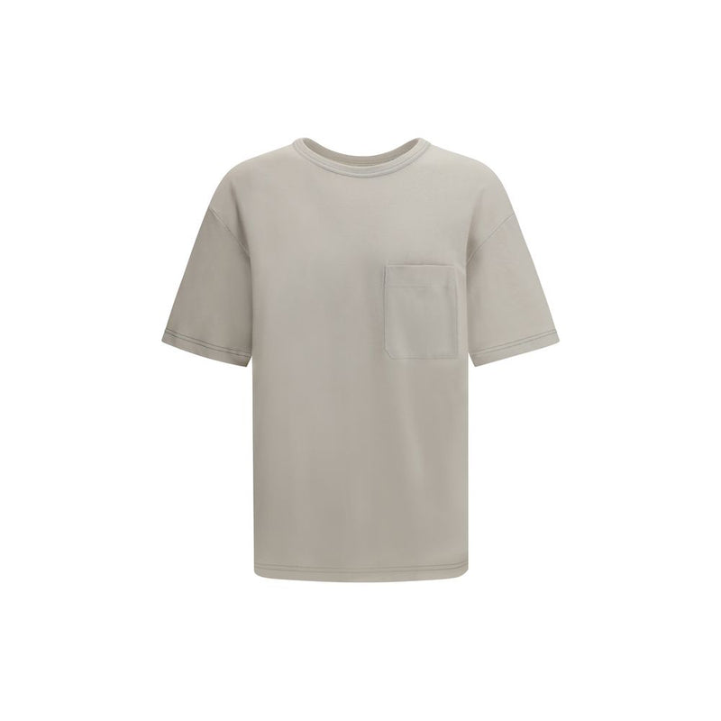 Lemaire Beigekleurig Katoenen T-shirt