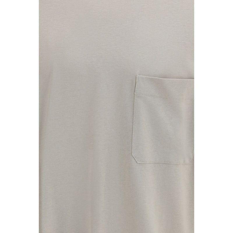 Lemaire Beigekleurig Katoenen T-shirt