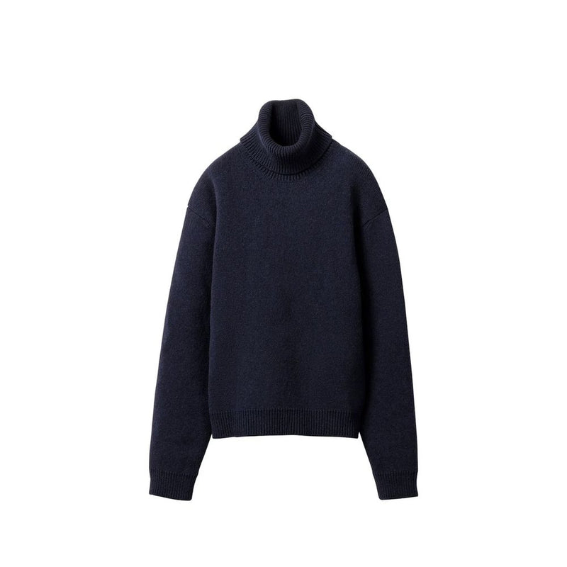 Miu Miu Blue Cashmere Turtleneck for Women