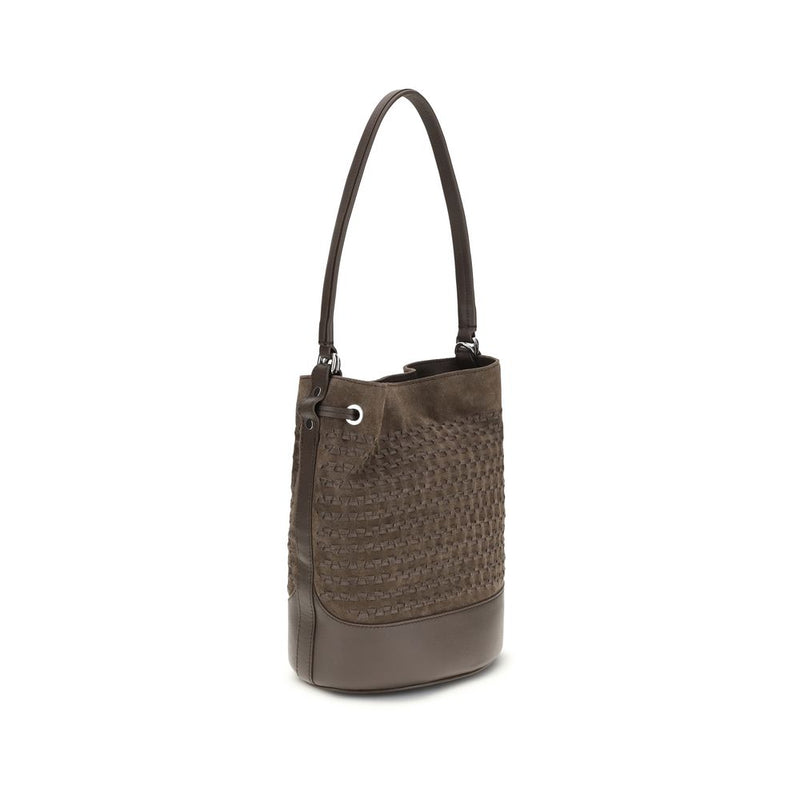 Zanellato Mondà Brown Calf Leather Bos Taurus Handbag