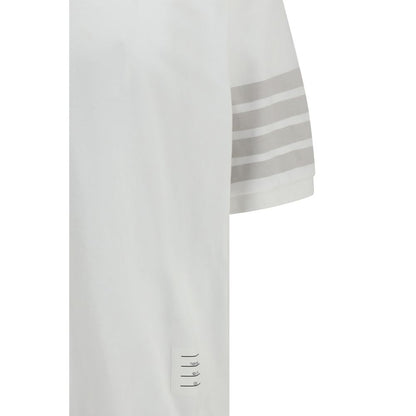 Thom Browne Wit Katoenen Poloshirt