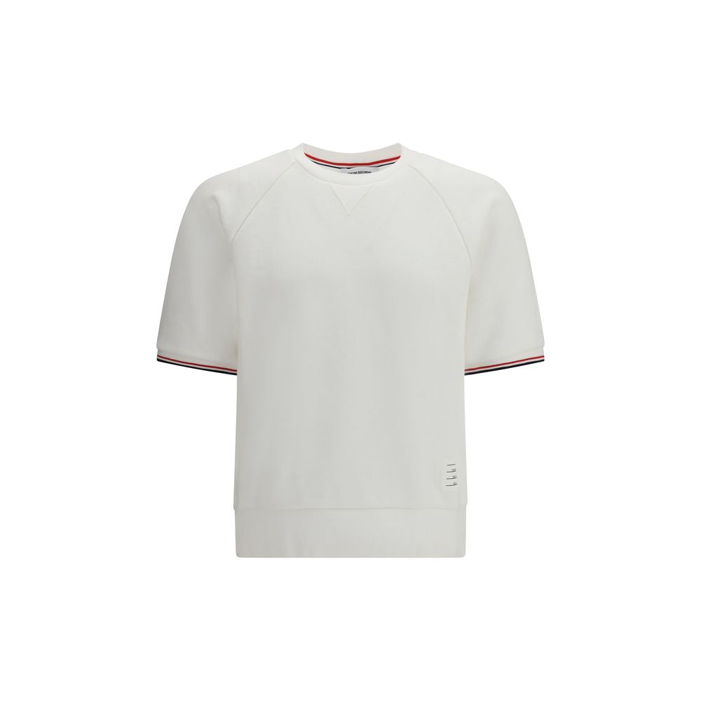 Thom Browne Wit Katoenen Sweatshirt