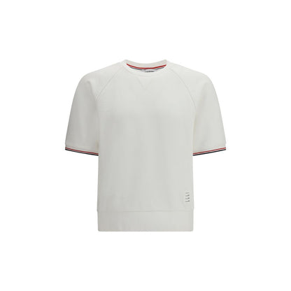 Thom Browne Wit Katoenen Sweatshirt