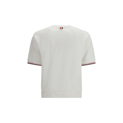 Thom Browne Wit Katoenen Sweatshirt
