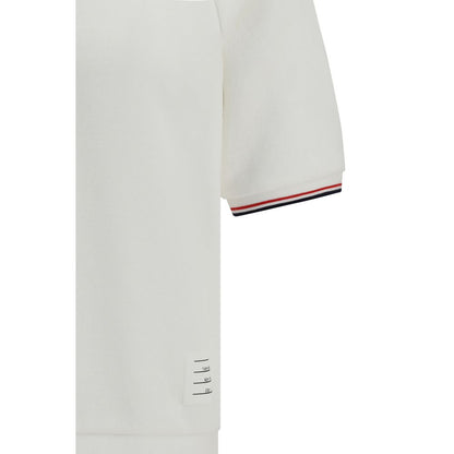 Thom Browne Wit Katoenen Sweatshirt