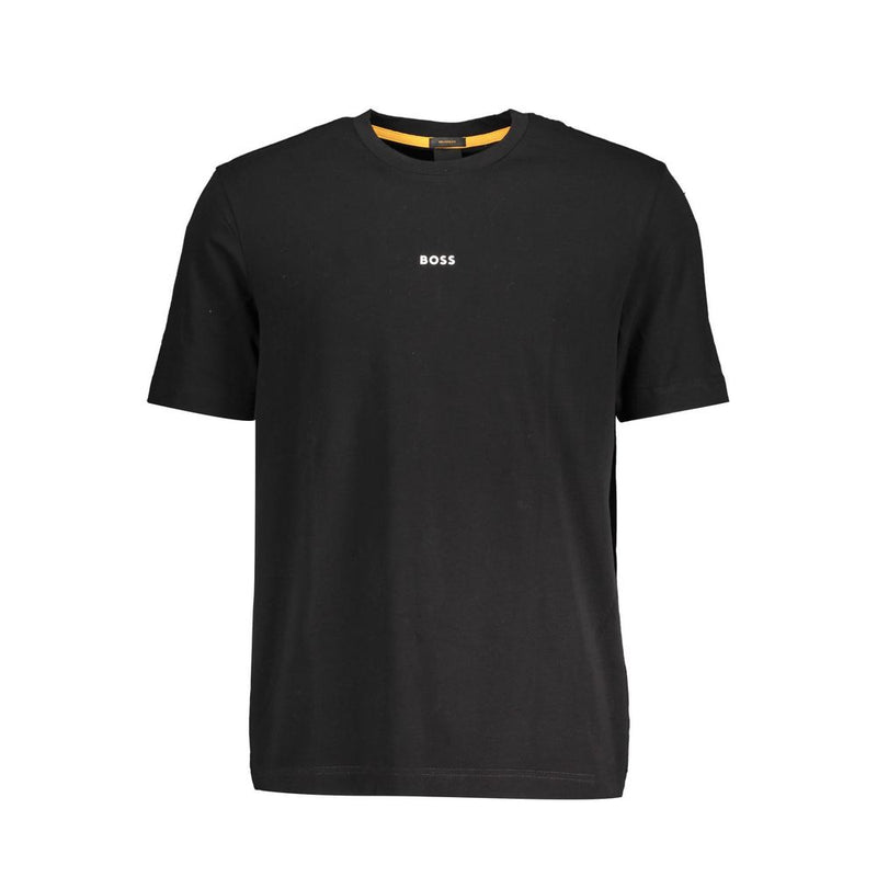 T-shirt Hugo Boss en coton noir pour homme