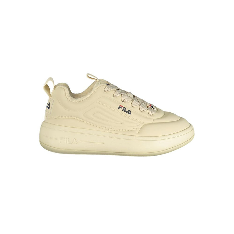 Fila Beige Athletic Sneakers for Women - Comfort Meets Style