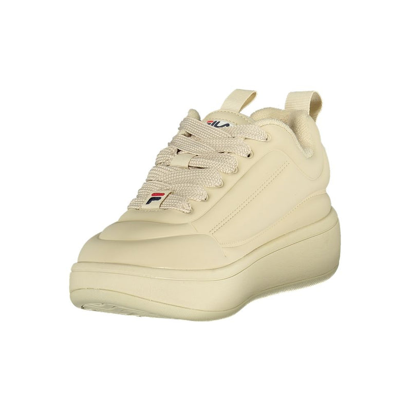 Fila Beige Athletic Sneakers for Women - Comfort Meets Style